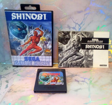 Sega game gear Shinobi boxed new clam case