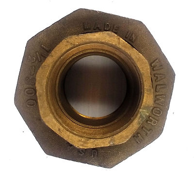 Walworth 1-1/2'' NPT Bronze Swivel Union