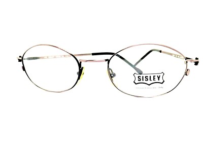 Fassung Für Herrenbrillen SISLEY Oval Metall Damen Vintage Metall