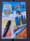 GOBOTS DIVE DIVE Robo Submarine Bandai Transformers Vtg 1983 w/ Card Back