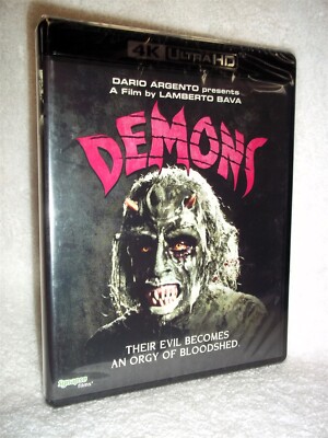 Demons (4K/Blu-ray, 2024) NE Urbano Barberini Natasha Hovey cult horror thriller