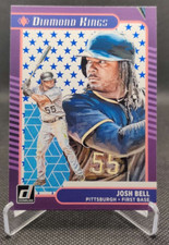 2021 Donruss Diamond Kings #25 Josh Bell  Independence Day Pittsburgh Pirates