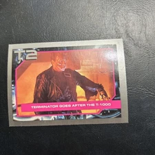 98b T2 Terminator 2 Judgment Day Impel 1991 #111 Arnold Schwarzenegger