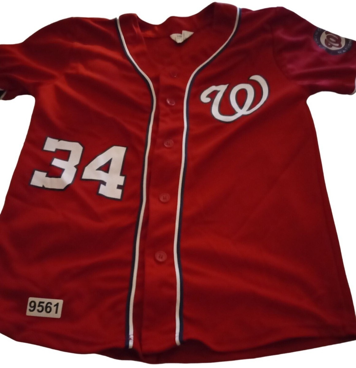 Bryce Harper Washington Nationals ユニフォーム Men's Washington Nationals Bryce Harper Majestic Red Big