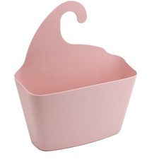 Bathroom Storage Caddy Basket W/ Self-Draining Design Easy Clean for Toiletries