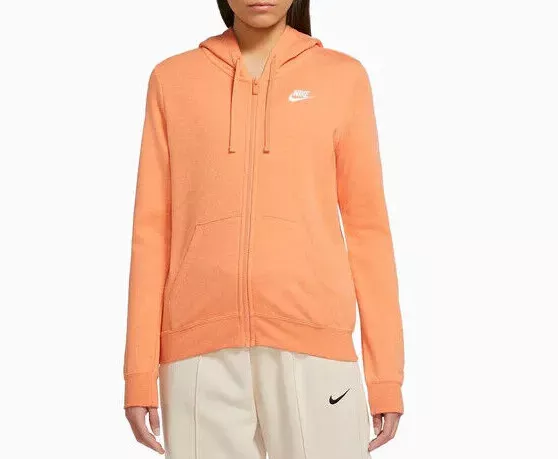 Orange trance store nike hoodie