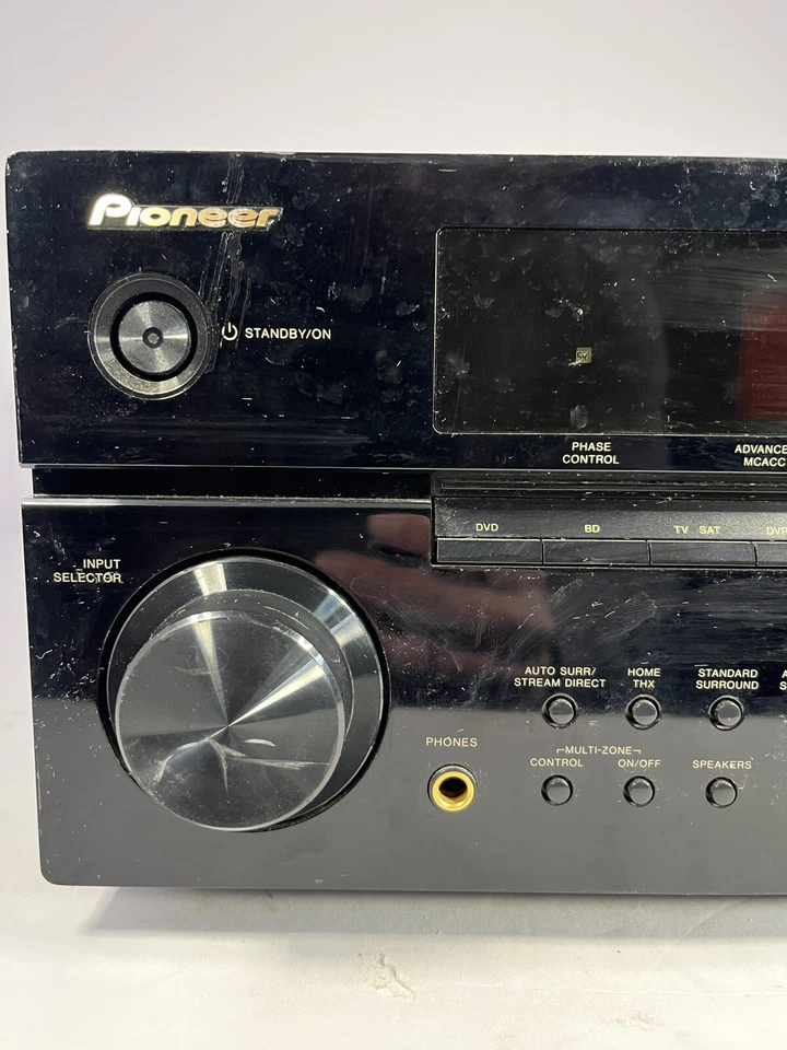 Pioneer Elite VSX-03TXH 7.1 Ch HDMI THX Surround AV Receiver 140W - Not Working - Image 2 of 4