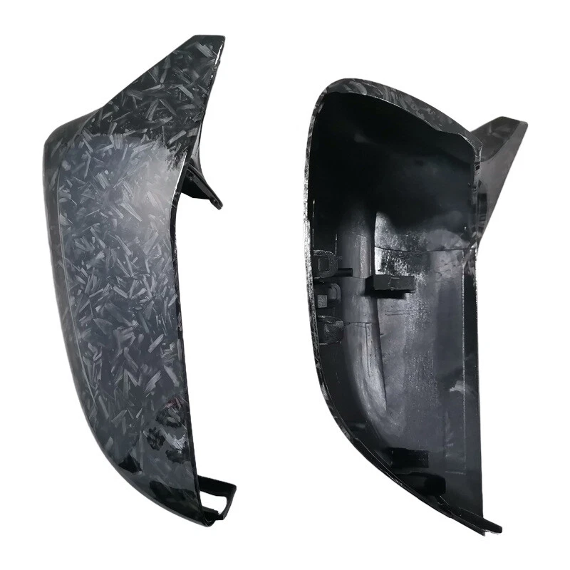 ABS Forged Carbon Fiber Mirror Cover Replacement for Bmw 5 6 7 Series G30 G11 - Image 3 of 4