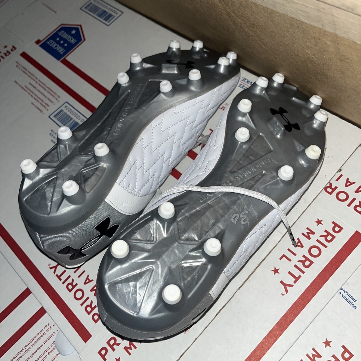 Under Armour Magnetico Select 2.0 FG Mens Size 10 White 