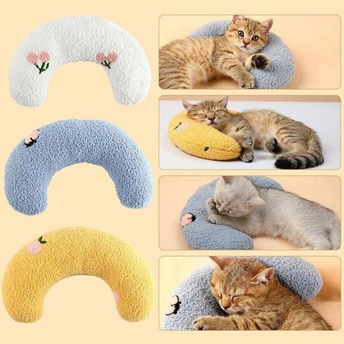 Calming Pillow for Dogs, Soft Dog Bed Pillows Pet Neck Pillow,Dog Calming Pillow - Picture 5 of 27
