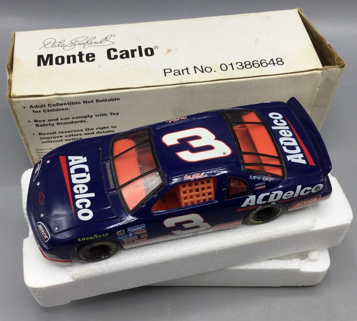 NASCAR - Dale Earnhardt Monte Carlo Part No. 01386648, 1996 | eBay
