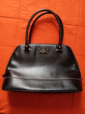 Kate Spade Elegant Black Bag Kate Spade Black Large Shoulder Leather Handbag, Cond.is V  main image 4