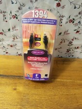 Belkin 1394 Application 6 Foot 6 Pin to 4 Pin Cable NEW