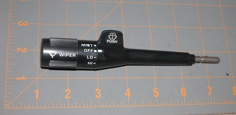 New GM Black Turn Signal Lever W/O Delay W/O Cruise Fits 84-88 Fiero GT SE - Image 3 of 3