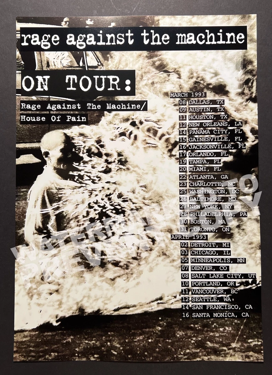 Rage Against the Machine Memorabilia for sale | eBay