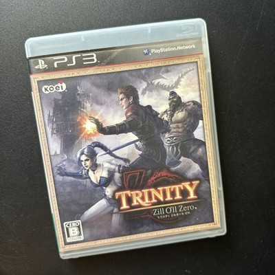 Trinity Zill O'll Zero CIB 2010 Koei Japan Playstation 3 PS3 Game Manual Tested