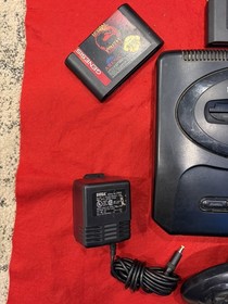 SEGA Genesis Model 2 Console - Black With 3 Games, Power & AV Cords, Controller