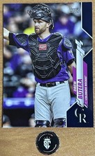 Drew Butera 2020 Topps Update Series Royal Blue #U-72 Colorado Rockies