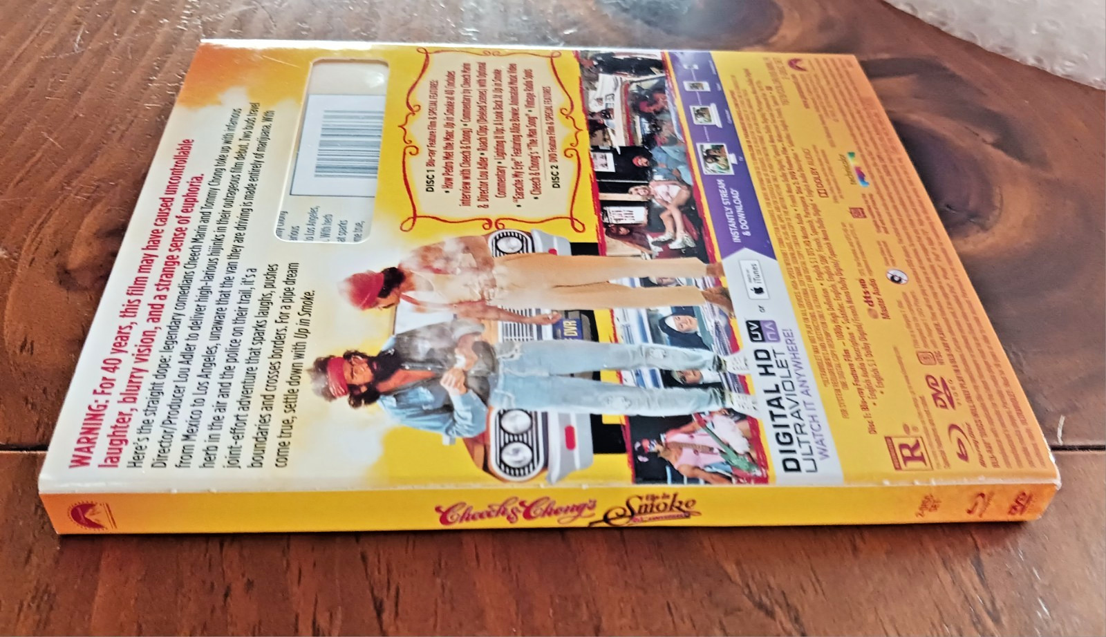 Cheech&Chong: Up in Smoke/40th Anni. Edi. (Blu-Ray+DVD+Digi); 2018; NEW, SEALED