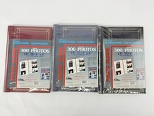 Set of 3 Pioneer Photo Album Bi-Directional Memo Pages Holds 300 Photos 4x6 Each