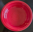 Vintage Fiestaware Scarlet Red Coupe Soup Bowl Fiesta Original 7 inch Small Bowl