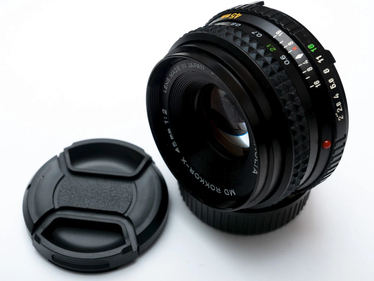 Minolta f/2 Camera Lenses 45mm Focal for sale - eBay