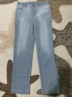 Time And Tru Pull On Light Colored Jeans Size S (4-6) — photo 1
