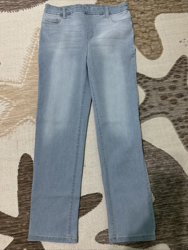Time And Tru Pull On Light Colored Jeans Size S (4-6)