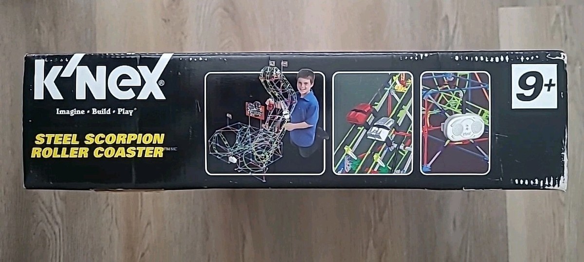 KNEX Steel Scorpion Roller Coaster 51485 71844 - 1035 Pieces