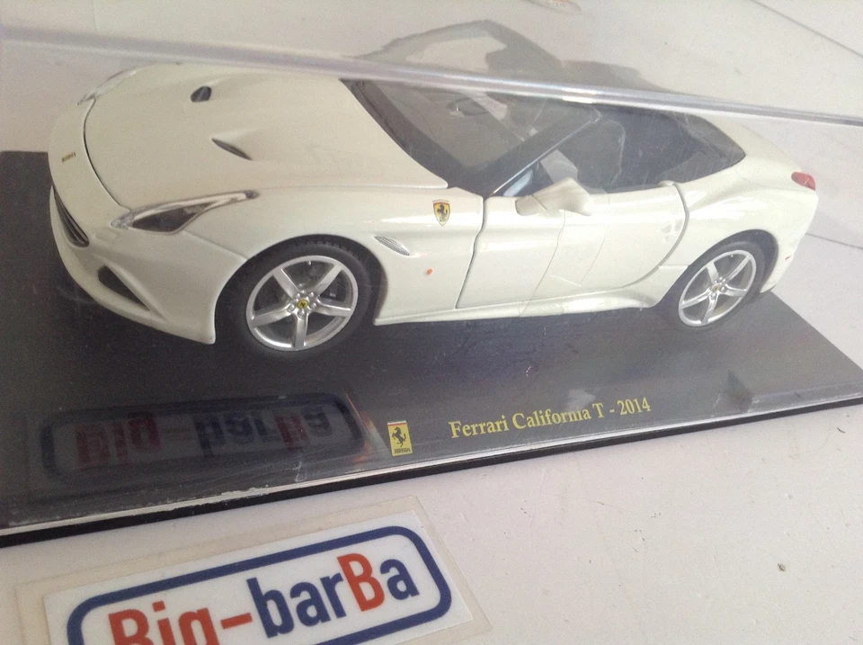 🔥Lot vintage🚗 BBURAGO FERRARI CALIFORNIA T 1:24 🍂 BELLISSIMA 🍂☕ - Immagine 3 di 4