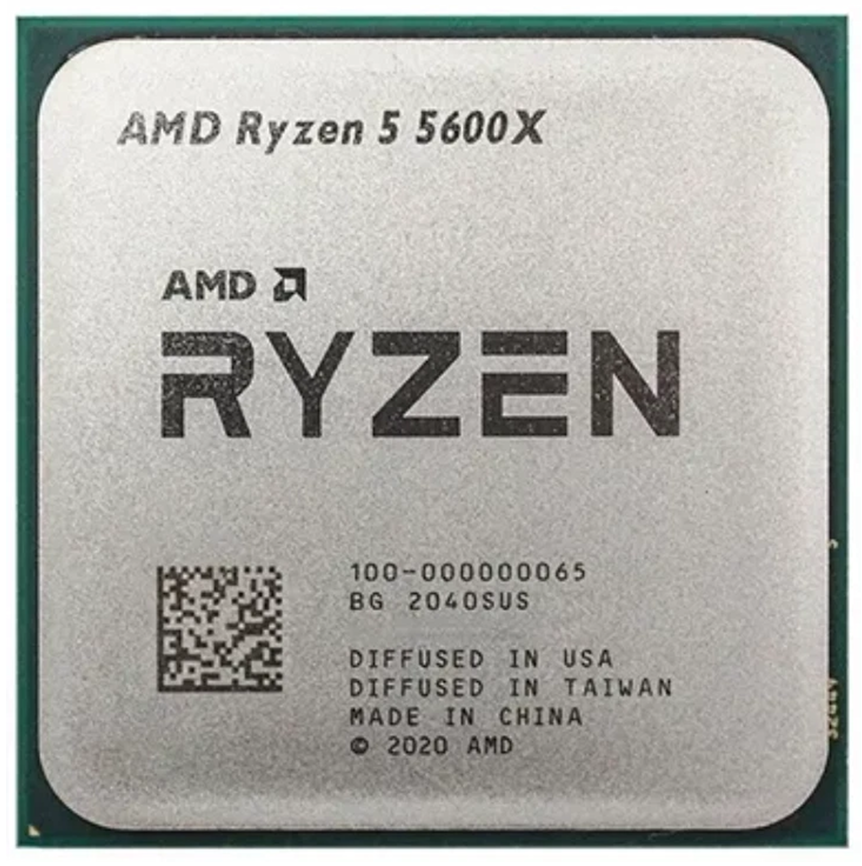 AMD Ryzen 5 5600X Desktop Processor (4.6GHz, 6 Cores, Socket AM4