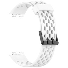 Hole Model Watch Strap Breathable Silicone Belt for Huawei Band 8/8 NFC/9/9 NFC
