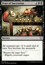 Feast of Succession Commander Legends MTG Magic the Gathering card
