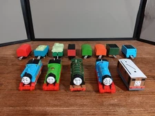 Thomas & Friends Trackmaster Motorized Engines Lot of 5 AND CARS TESTED WORKING