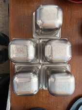 Lot 5 Syscoware 1/6 Size Stainless Steel Steam Table Food Pans NSF 18/8