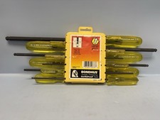 Bondhus Tools USA BSX13 (10737) 13pc .050-3/8” Ball End Hex Screwdriver Set