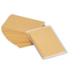 Gold Aluminum Business Cards 15-Pack Thick Me...