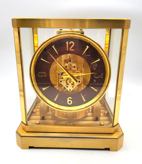 1953 Jaeger LeCoultre Model 519 Mantel Clock TESTED 24/hr RUNNING Lot.H83