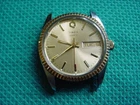 Vintage Timex Q President M Cell 19 Quartz Watch 33mm Day-Date - Needs Battery*