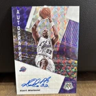 2019-20 Panini Mosaic Autographs Mosaic Prizm Karl Malone AM-KML Utah Jazz