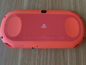 Sony PS Vita 2000 Slim PCH-2000 - Neon Orange CIB - *GREAT * + Charger