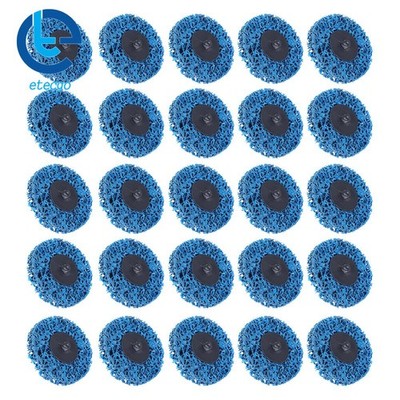 3 Inch Quick Change Easy Strip & Clean Discs Fit For Paint Rust - 25 Pack