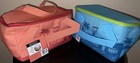 2 Trader Joes Mini Insulated Bags, Blue And Peach!