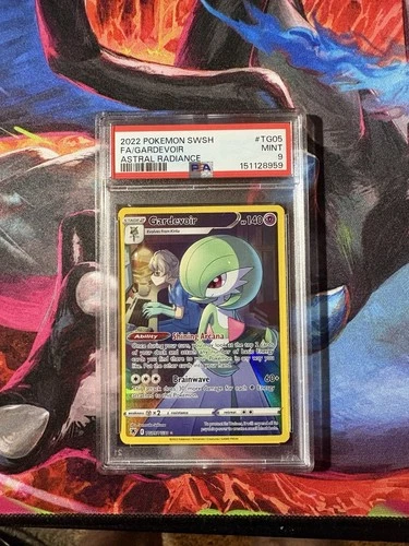 2022 Pokemon Astral Radiance Gardevoir FULL ART HOLO RARE PSA 9 MINT #TG05 ✨