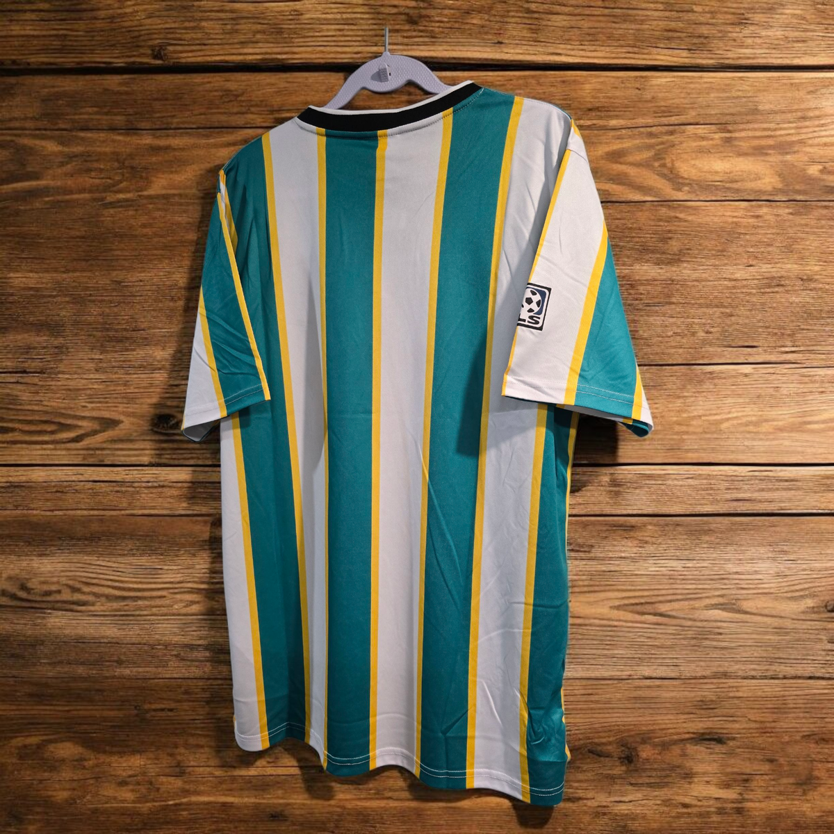LA GALAXY 97/98 AWAY - Retro - Football Soccer - 2XL (Run Small 