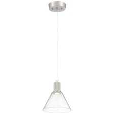 Access Lighting Port Nine Martini LED Pendant, ST/Seed - 63140LEDD-BS-SDG