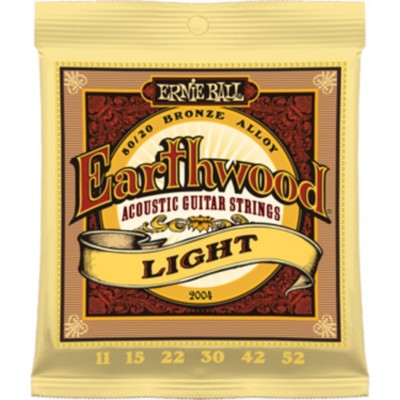 Ernie Ball EB2004 11-52 Earthwood 80/20 Bronze Light