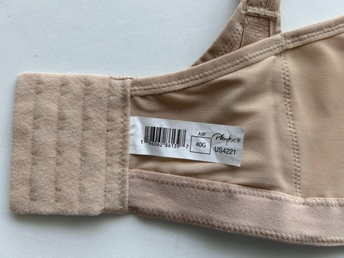 Playtex bra Bounce Control size 40G wireless unpadded 4221 beige - Picture 4 of 5
