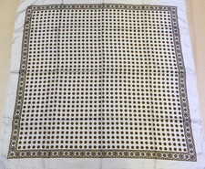 Vintage Women's 100 Pure Silk Scarf 1674 76cm x 78cm