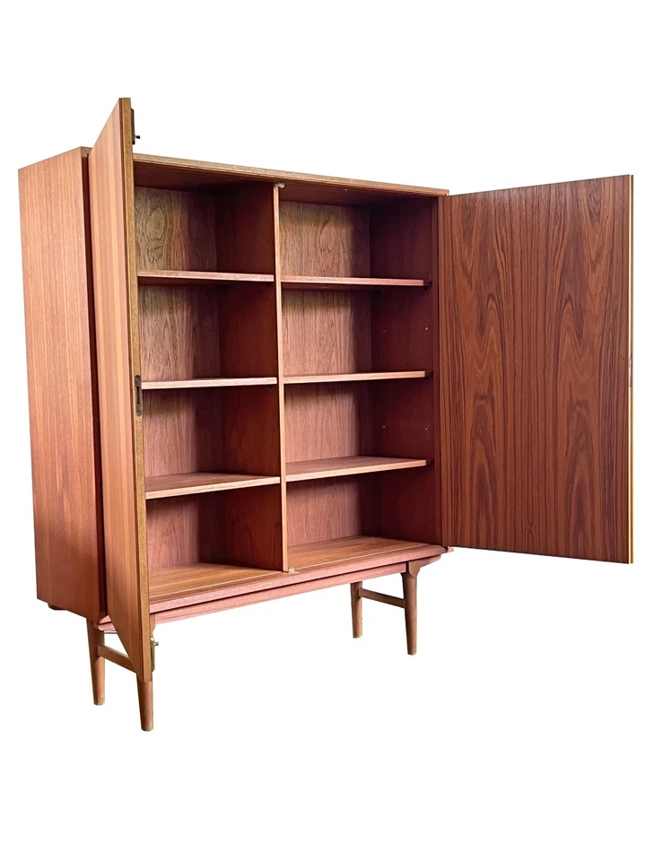 Armadio Anni '60 Teak Serie Platon Di Lothar Wegner Franzmeyer Mobili 3.RAI - Immagine 4 di 4